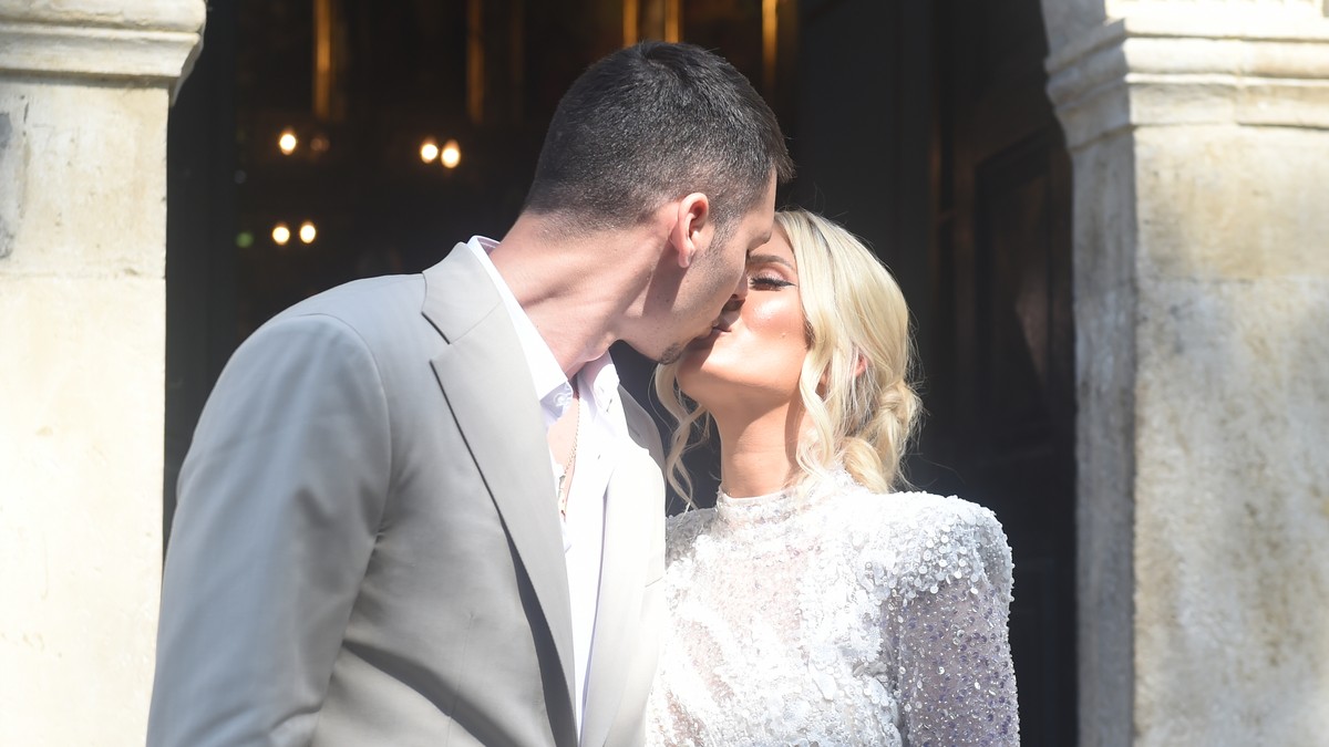 Venčanje, Anđela Manitašević i Nemanja Branković