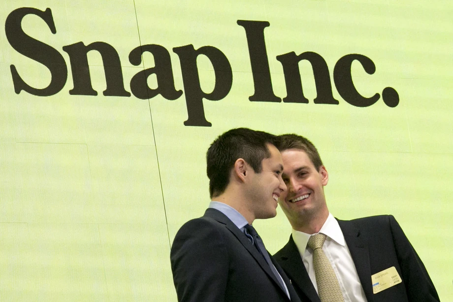 Założyciele Snapchat: Bobby Murphy i Evan Spiegel