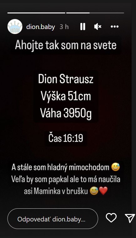 Aktívna bola Plačková aj na synovom Instagrame.