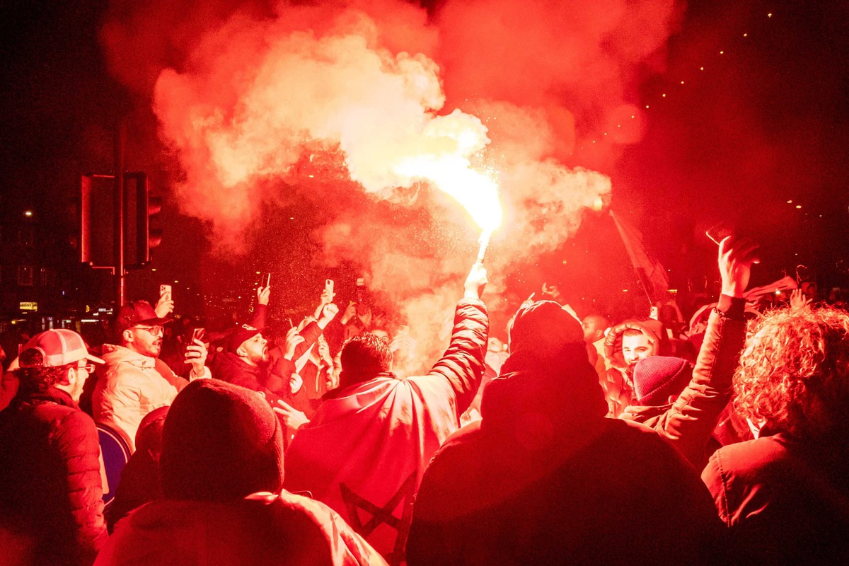 Kibice reprezentacji Maroka