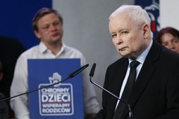 Prezes PiS Jarosław Kaczyński