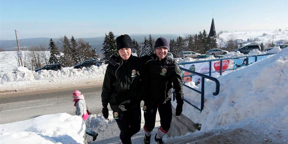 Piłkarzy Śląska wykończył trening tlenowy