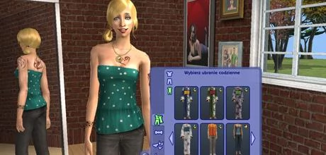 Screen z gry "The Sims 2: Moda z H&M. Akcesoria"