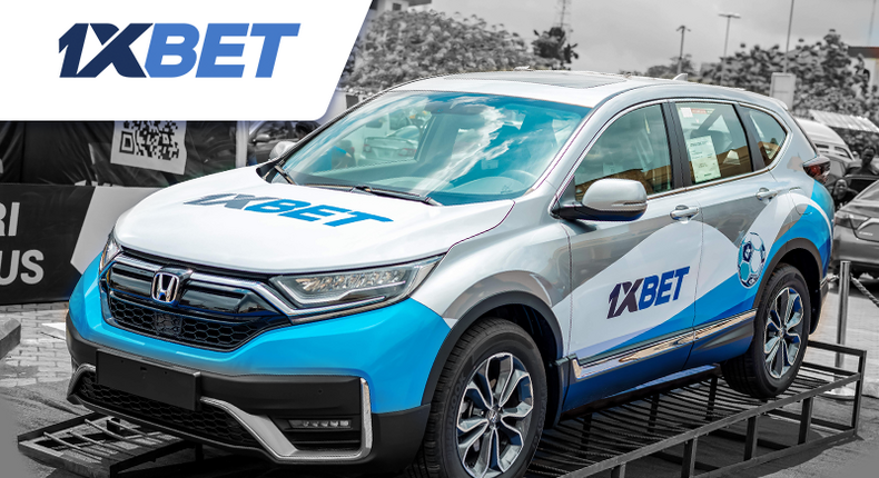 A Honda CR-V and 3 iPhone smartphones won at 1xBet