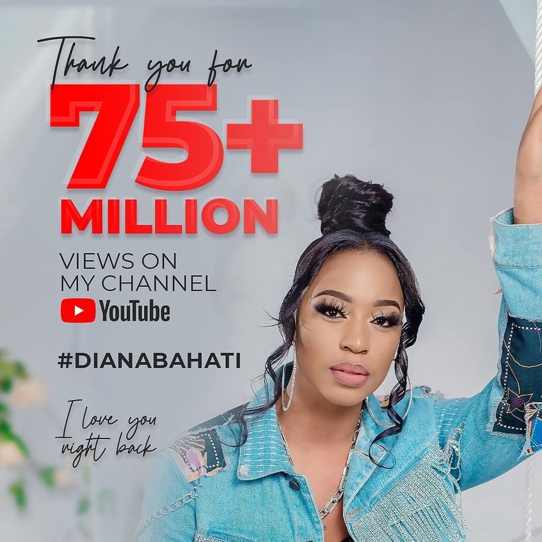 Diana Marua celebrates new YouTube & Instagram milestone [Photos]