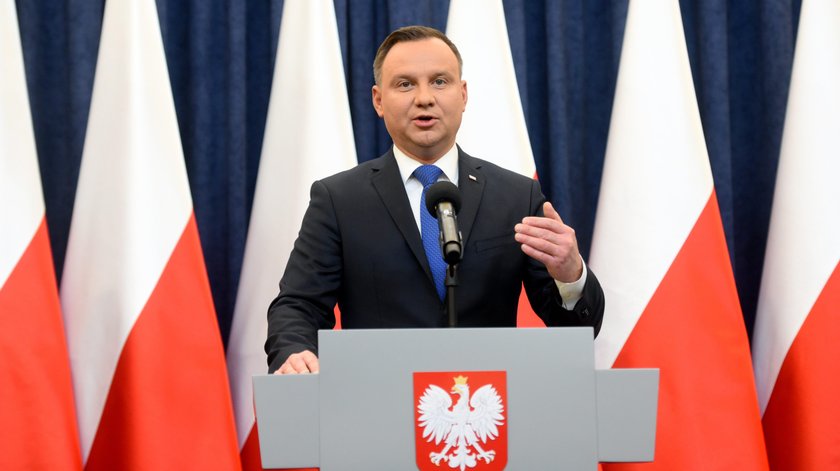 Andrzej Duda (48 l.), urzędujący prezydent