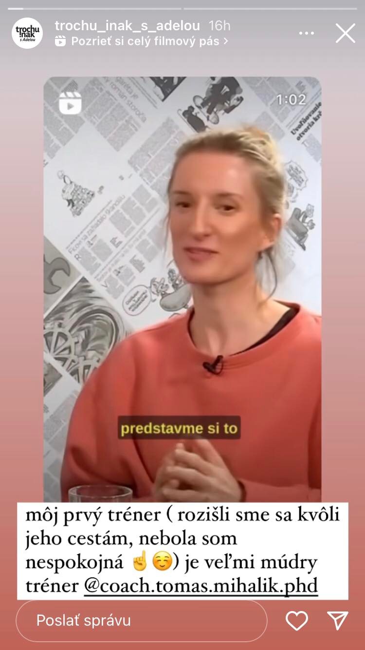 Adela vysvetlila, čo sa medzi nimi stalo.