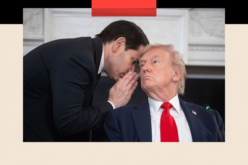 „Moram sada da idem da pokušam da rešim neke probleme na Bliskom istoku“, izjavio je Tramp nakon što mu je Rubio nešto došapnuo | Foto: EPA/SHUTTERSTOCK