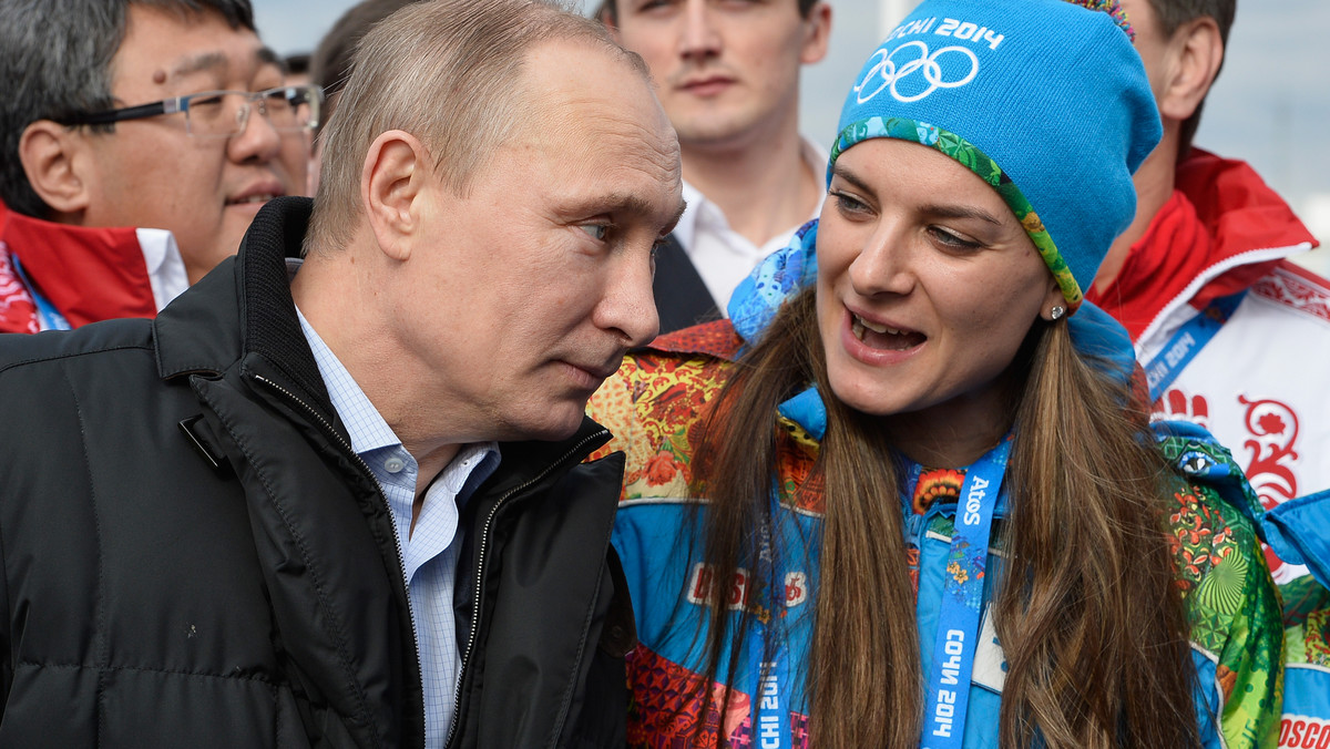 Jelena Isinbajewa była "ulubienicą Putina". Po wybuchu wojny zniknęła