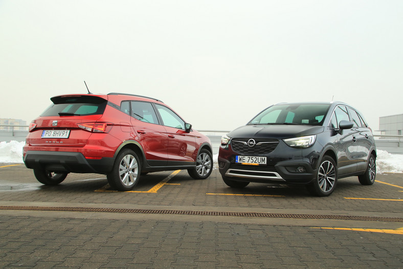 Opel Crossland X kontra Seat Arona