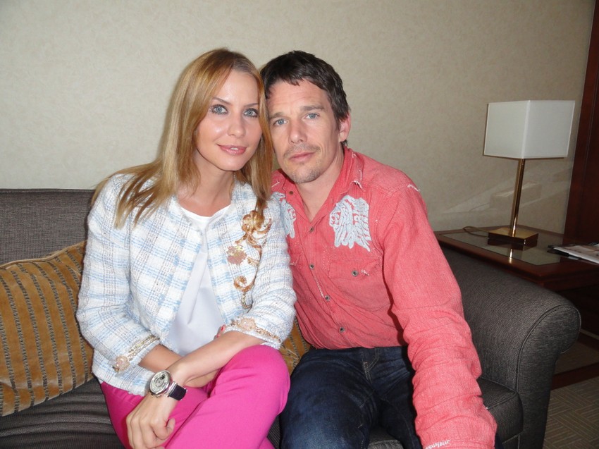 Biljana je uradila intervju sa Itanom Houkom i njegovom majkom