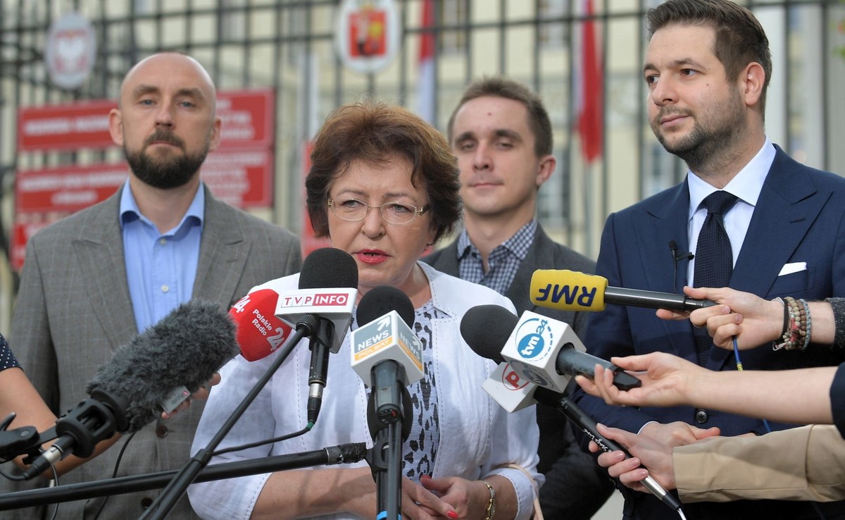 "Jestem w tyle za Rafałem Trzaskowskim, jeżeli chodzi o naśladowanie Bronisława Komorowskiego. Tu jest absolutnie liderem" - powiedział Jaki.