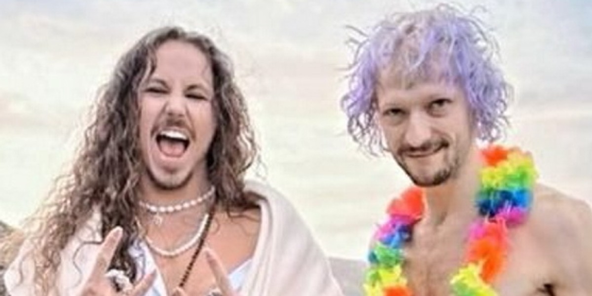 Michał Szpak i Adi Nowak. 