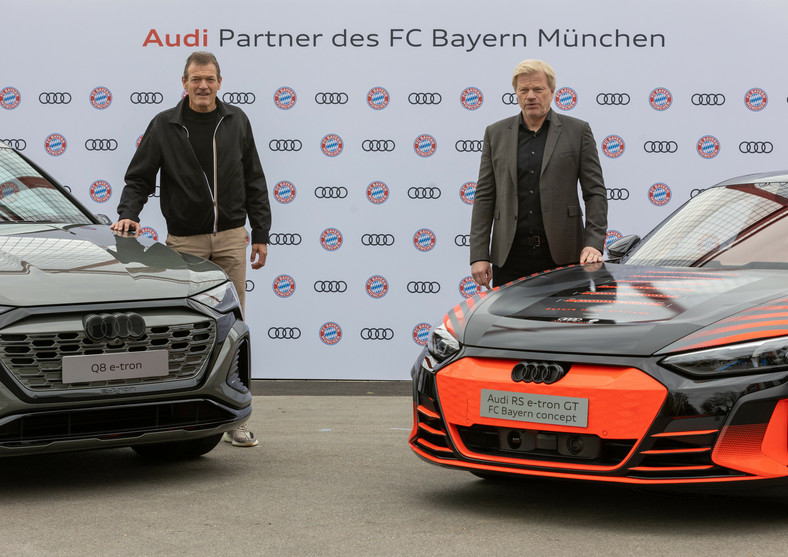Nowe elektryczne Audi dla piłkarzy Bayernu