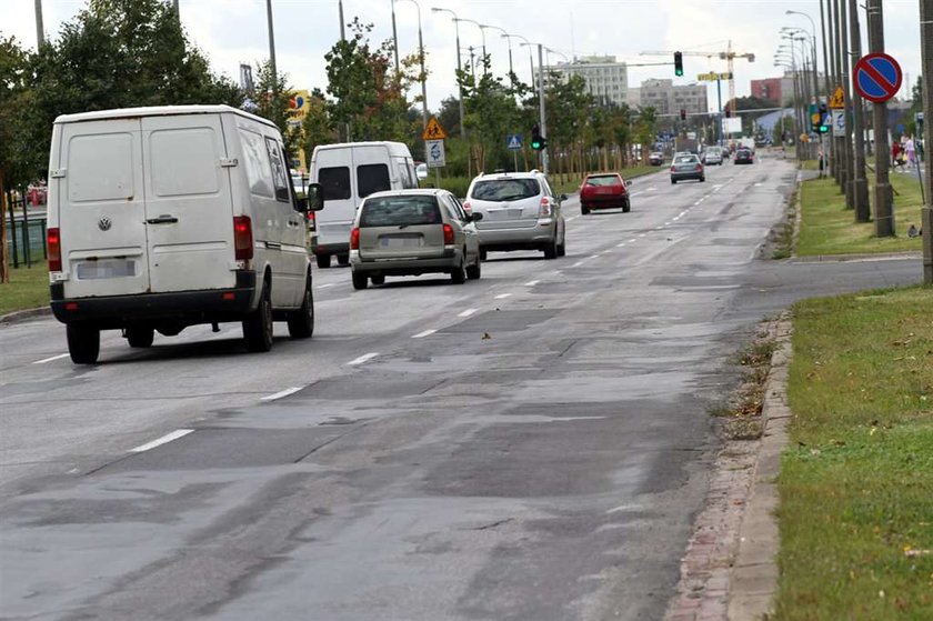 Ulica solidarności remontowana