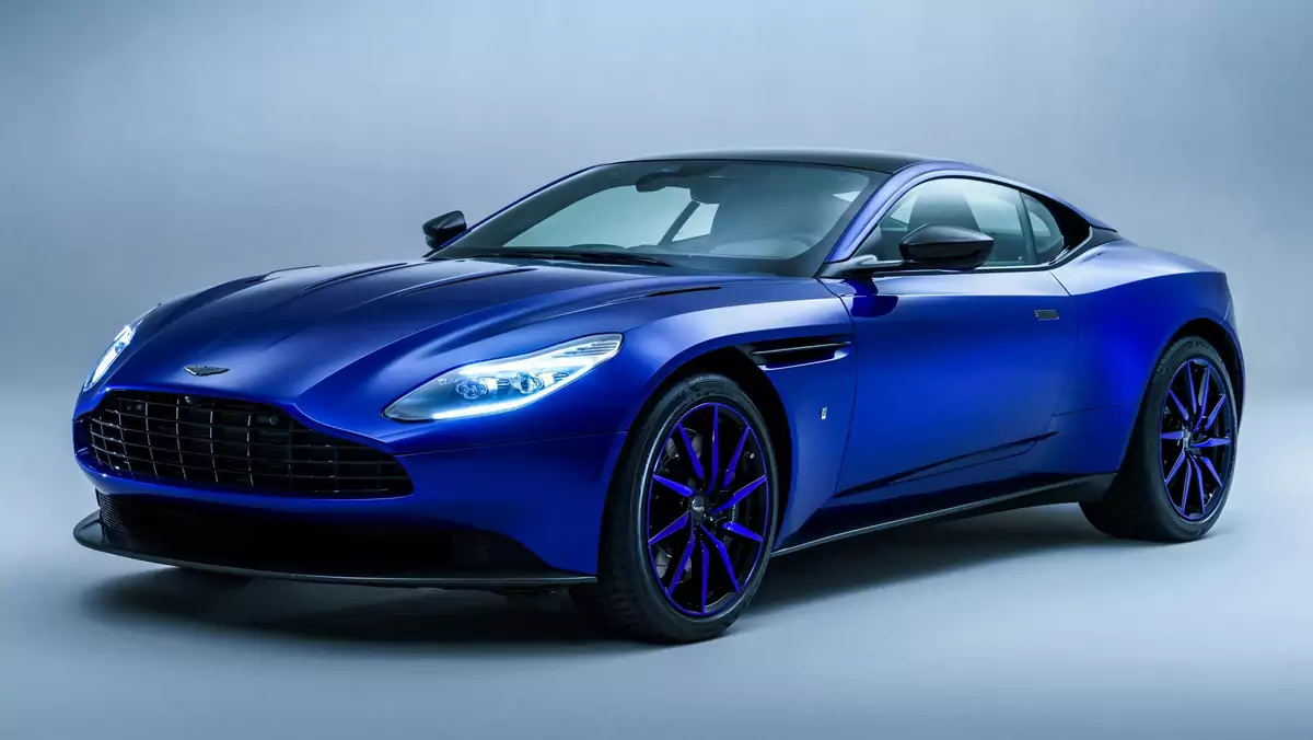 Aston Martin DB11 Zaffre Blue z działu Q