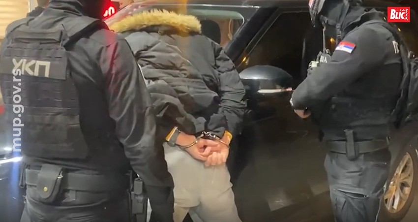 Zaplena tableta u Beogradu