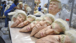 Ironikus: Mexikóban készítik a legélethűbb Donald Trump-maszkokat – galéria