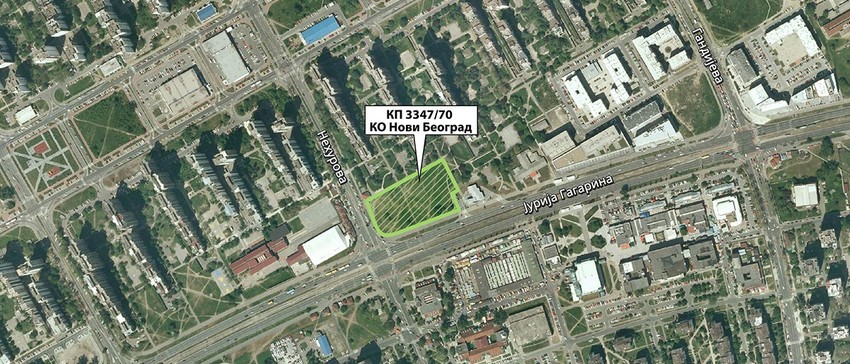 Prodato zemljište u Bloku 63