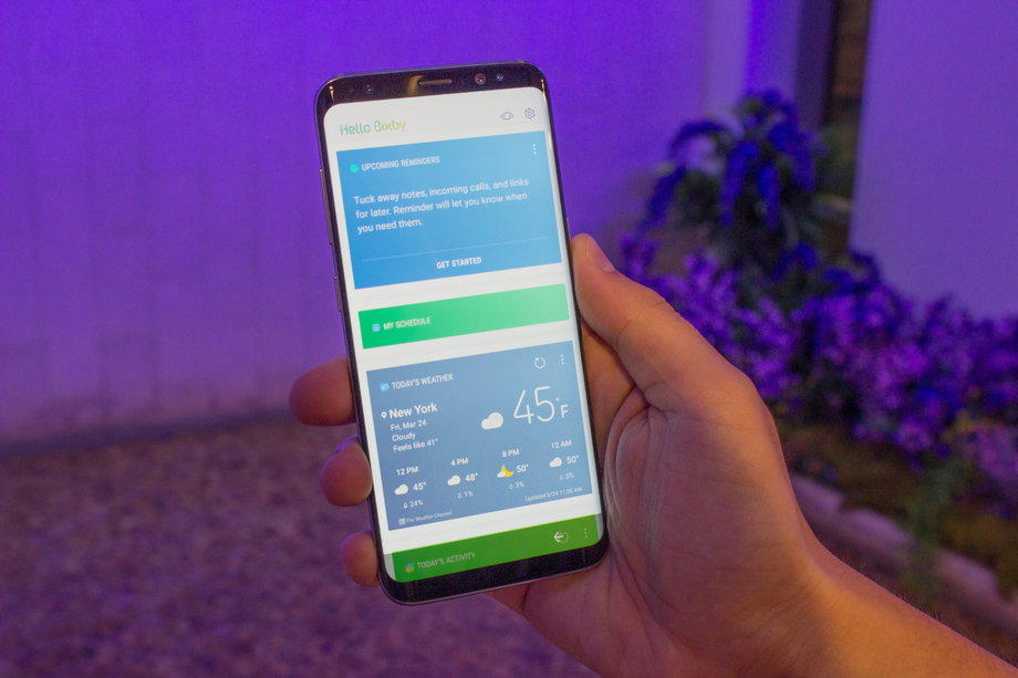 Bixby will debut on the Galaxy S8.