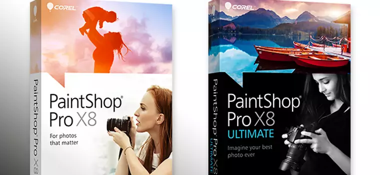 Corel PaintShop Pro X8 - nowy edytor zdjęć 25 lat od wydania pierwszej wersji
