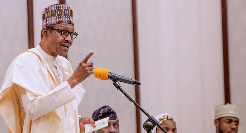 President Muhammadu Buhari received a hostile reception from a section of the National Assembly during the 2019 budget presentation