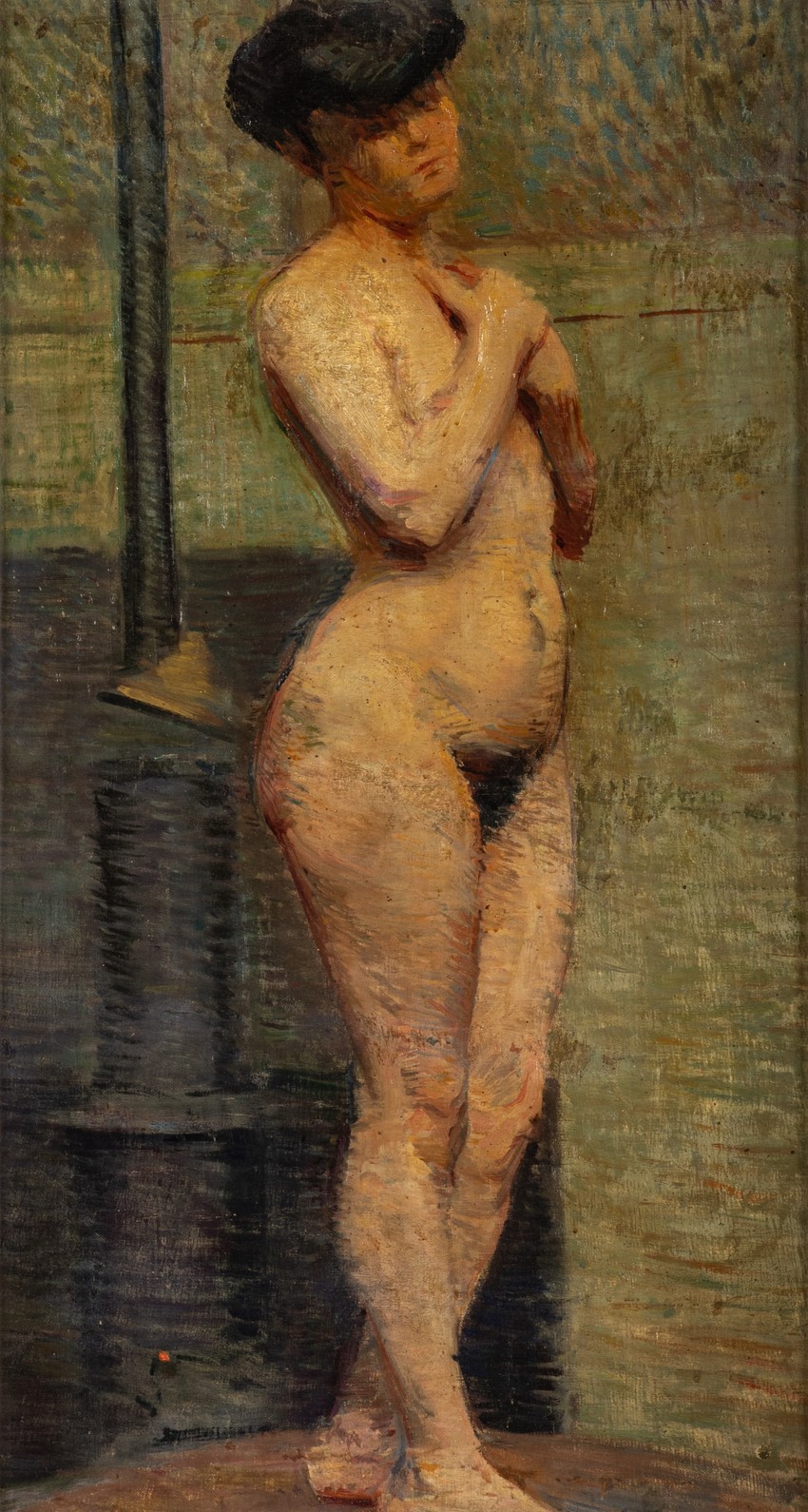 Мilan Milovanović, Stojeci ženski akt, 1906