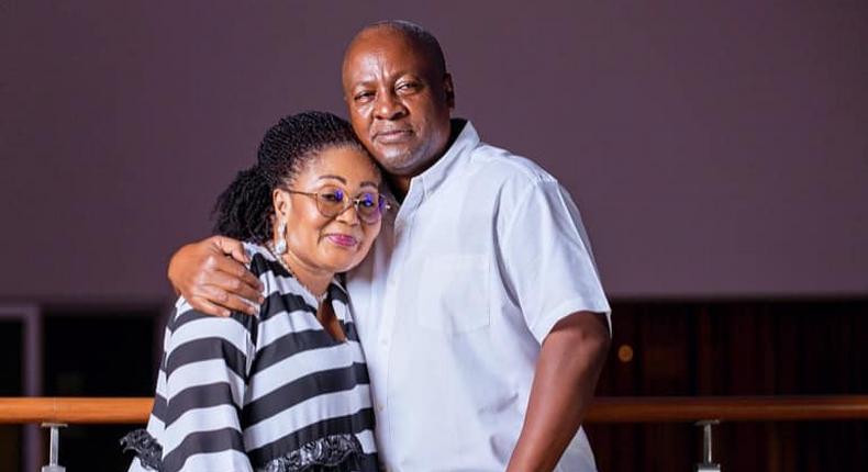 John and Lordina Mahama