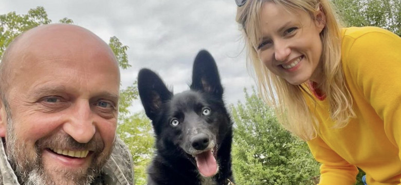 Janusz Chabior uratował psa przejechanego przez rosyjski czołg w Ukrainie: życie nie znosi pustki
