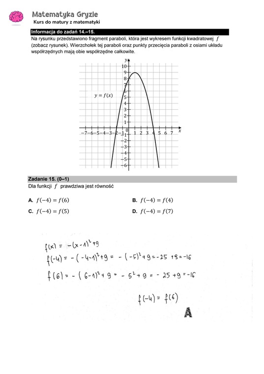 Matura 2024. Matematyka - poziom podstawowy [ARKUSZE CKE i ODPOWIEDZI]