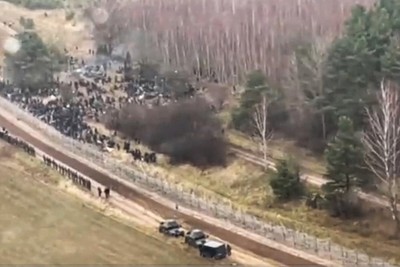 Poboży z MSWiA: Sytuacja pod Kuźnicą na razie się ustabilizowała