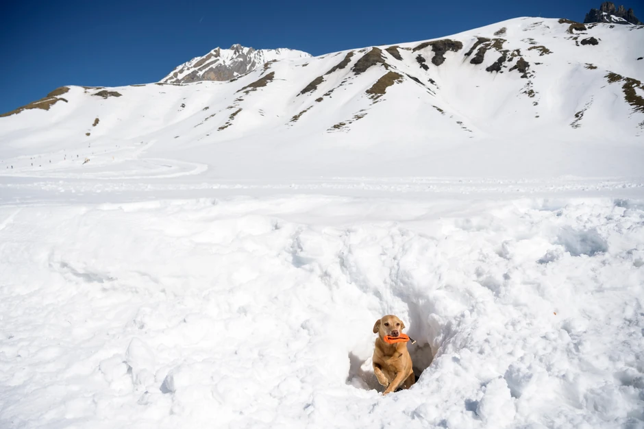 Spasavanje iz lavine u Švajcarskoj