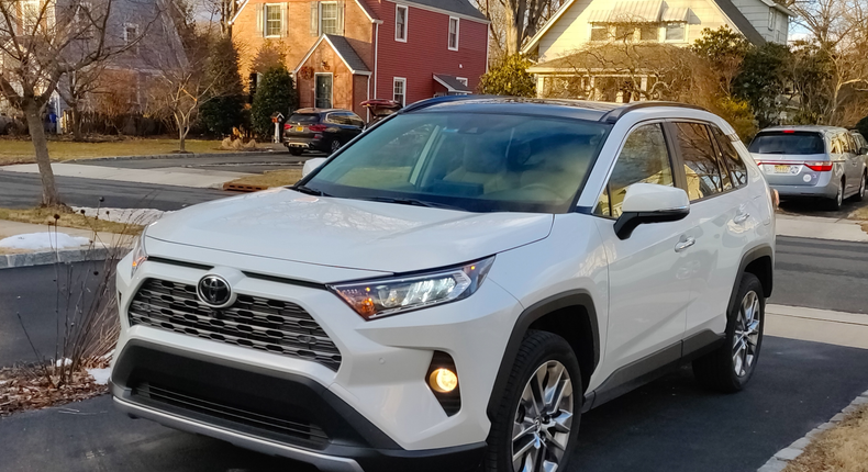 1. Fresh styling: The RAV4's new sheet metal is handsome and modern, delivering suburban civility with a subtle evocation of 4Runner/Land Cruiser ruggedness.