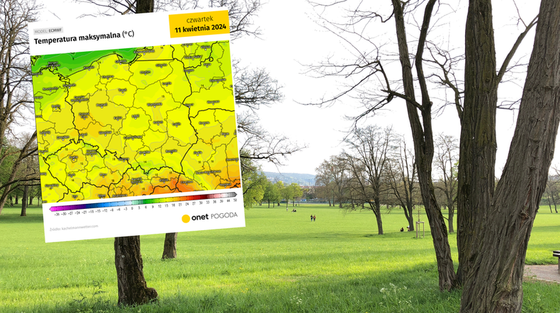 Dziś szykuje się zmiana pogody (screen: meteologix.com)