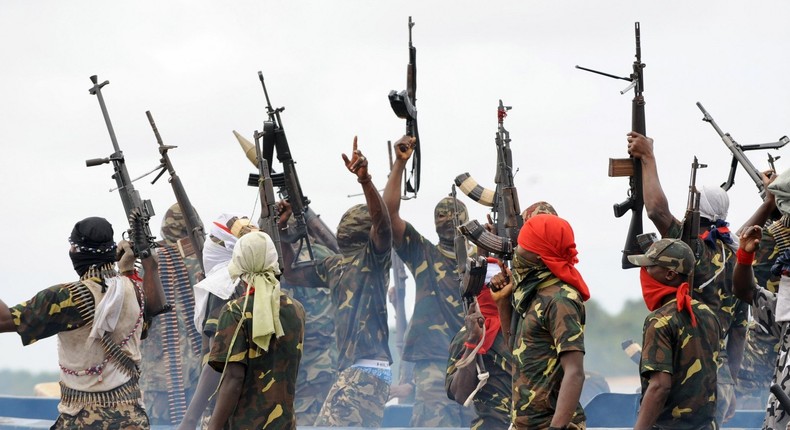 Niger Delta militants (Illustration)