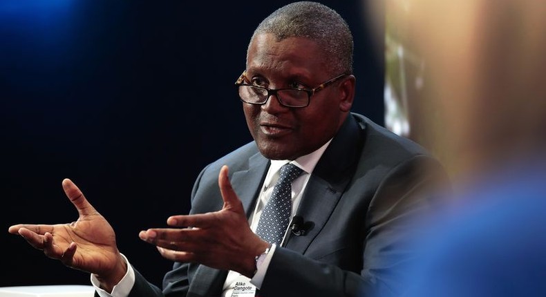 Africa's richest man, Aliko Dangote