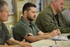 'Okupanci ewidentnie panikują'. Zełenski: Mają tylko dwa warianty...