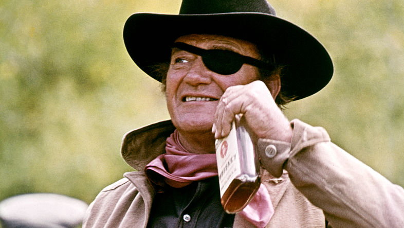 John Wayne w filmie "Prawdziwe męstwo"