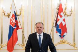 Slovakia's President Kiska reacts on murder of journalist Kuciak
