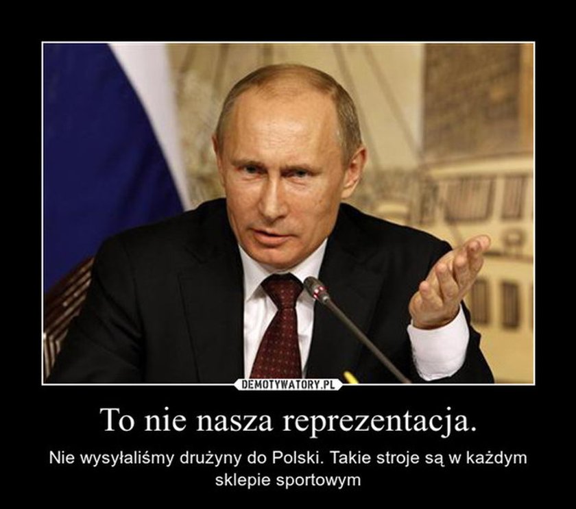 Rosja jedzie do domu, Putin na kolanach! Najlepsze memy po meczu Polska - Rosja 3:2! Galeria!