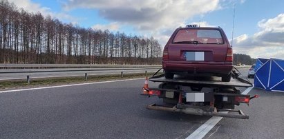 Tragedia niedaleko Gorzowa. Wysiadł z taksówki, potrącił go samochód