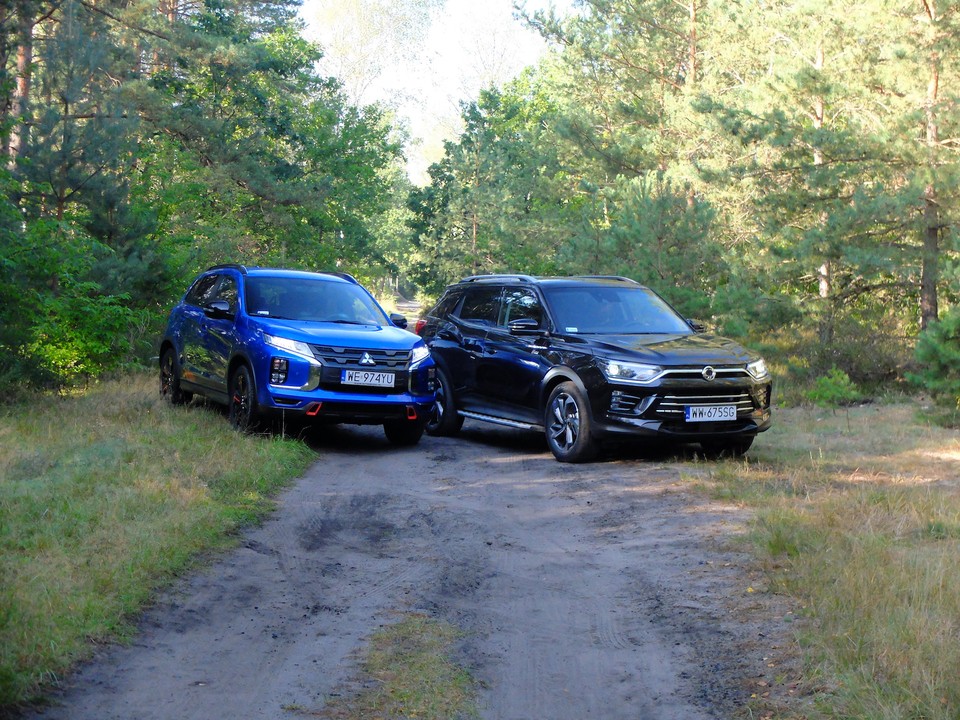 Ssangyong Korando i Mitsubishi ASX SUVy dla ryzykantów