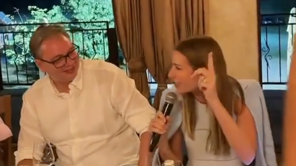 Aleksandar Vučić i Dubravka Đedović