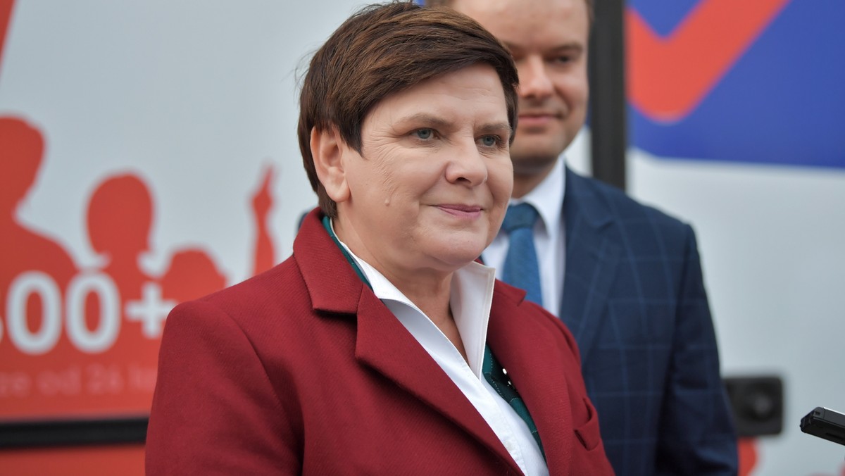 Wybory parlamentarne 2019. Beata Szydło w Piotrkowicach