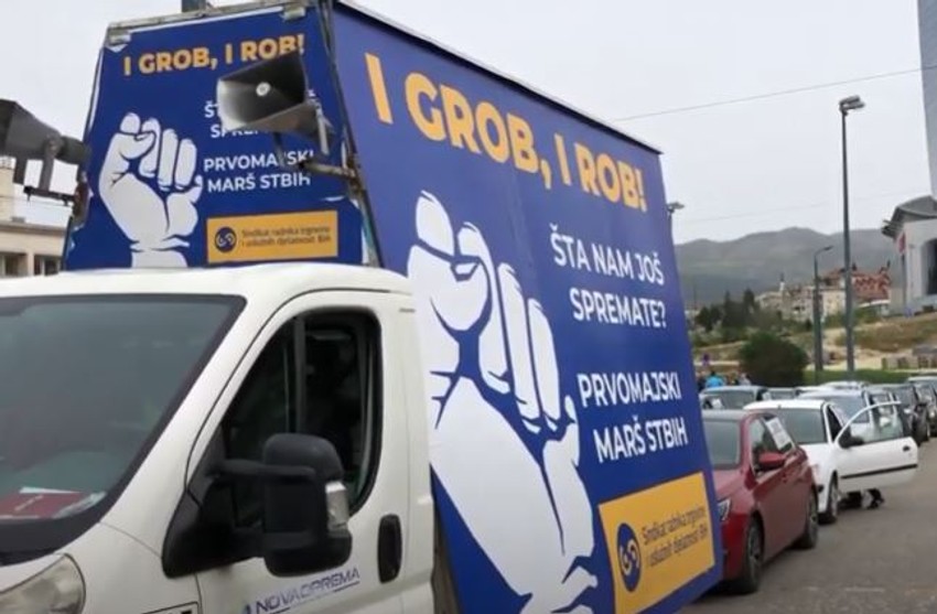 Protest radnika Sarajevo