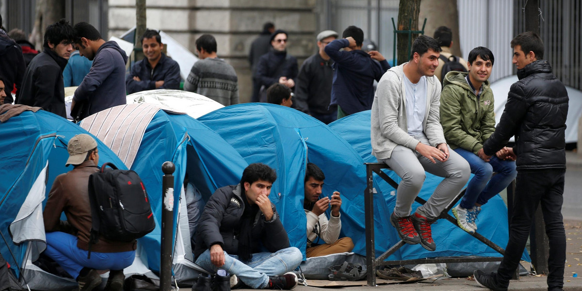 Dżungla z Calais przeniosła się do Paryża