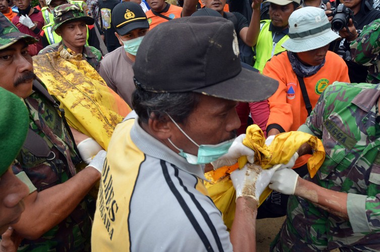 Lawina błotna w dystrykcie Banjarnegara na wyspie Jawa