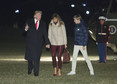 Melania Trump w skórzanych obcisłych spodniach i szpilkach. Ładnie wygląda?