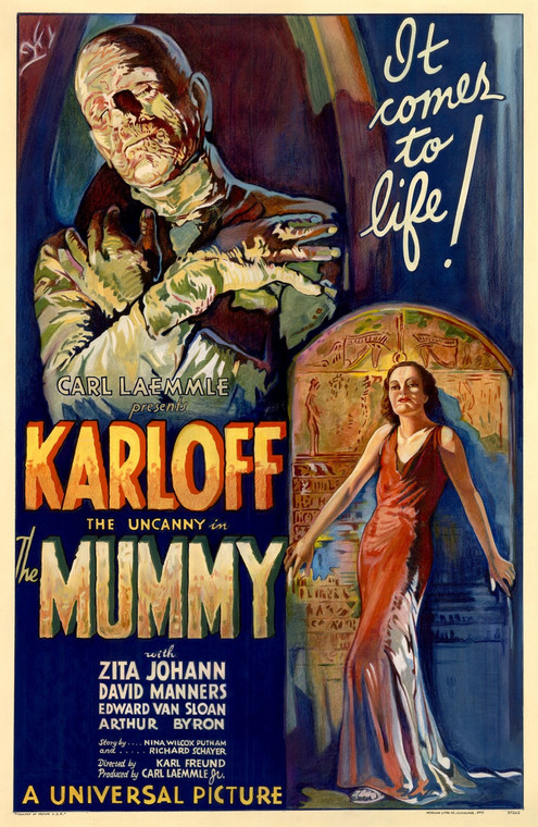 "Mumia", plakat filmu z 1932 r.