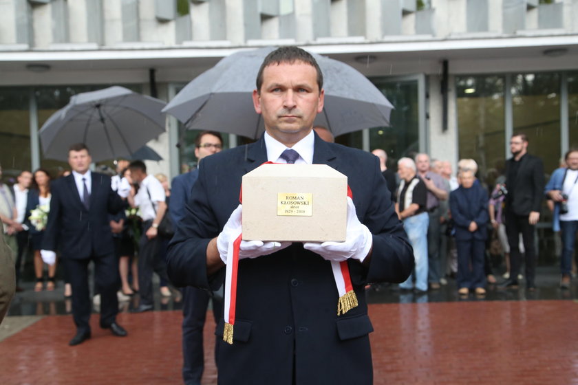 Roman Kłosowski, pogrzeb